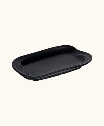 Rectangle Glossy Snack Plate