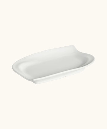 Rectangle Glossy Snack Plate