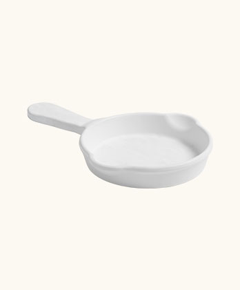 Round Handle Snack Plate
