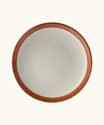 Olive Double Colour Buffet Plate