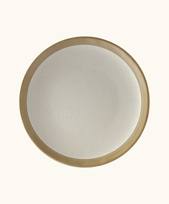 Olive Double Colour Buffet Plate